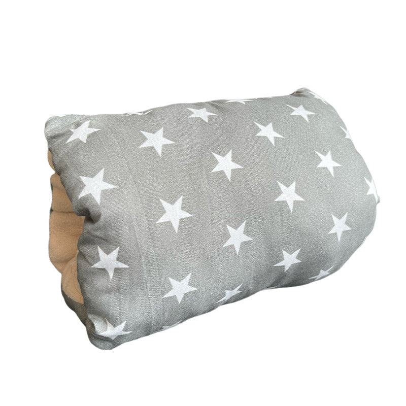 KTX-550931 Cotton Fleece-Lined Nursing Pillow Sleeve for Infants in Various Modern Designs