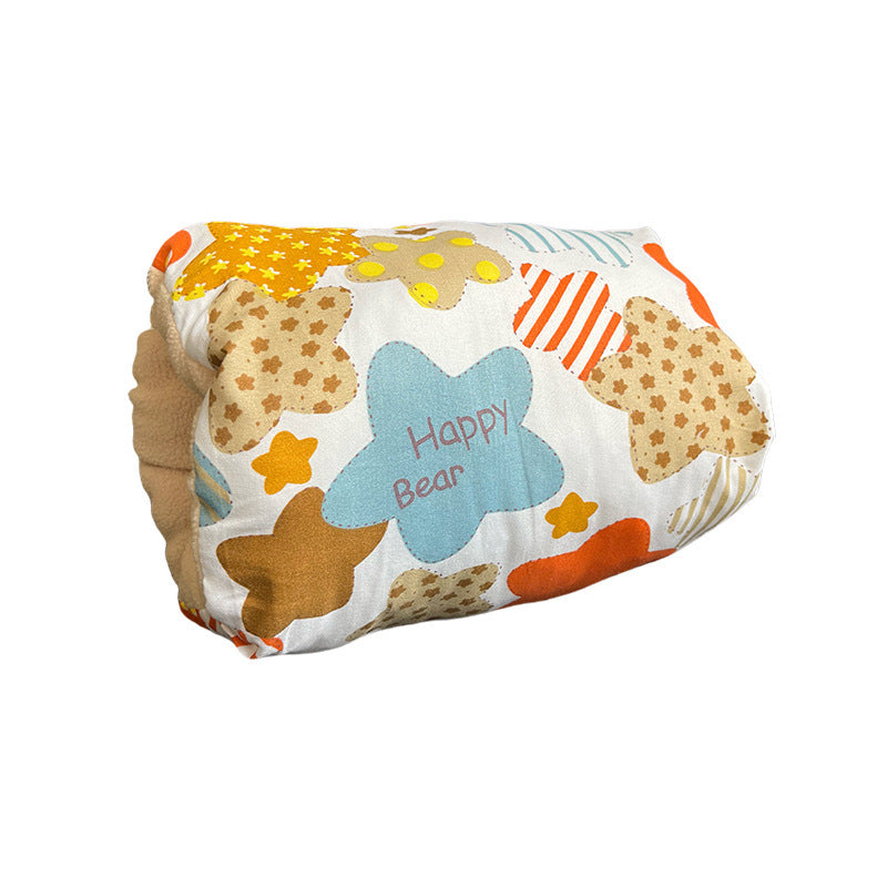 KTX-550931 Cotton Fleece-Lined Nursing Pillow Sleeve for Infants in Various Modern Designs