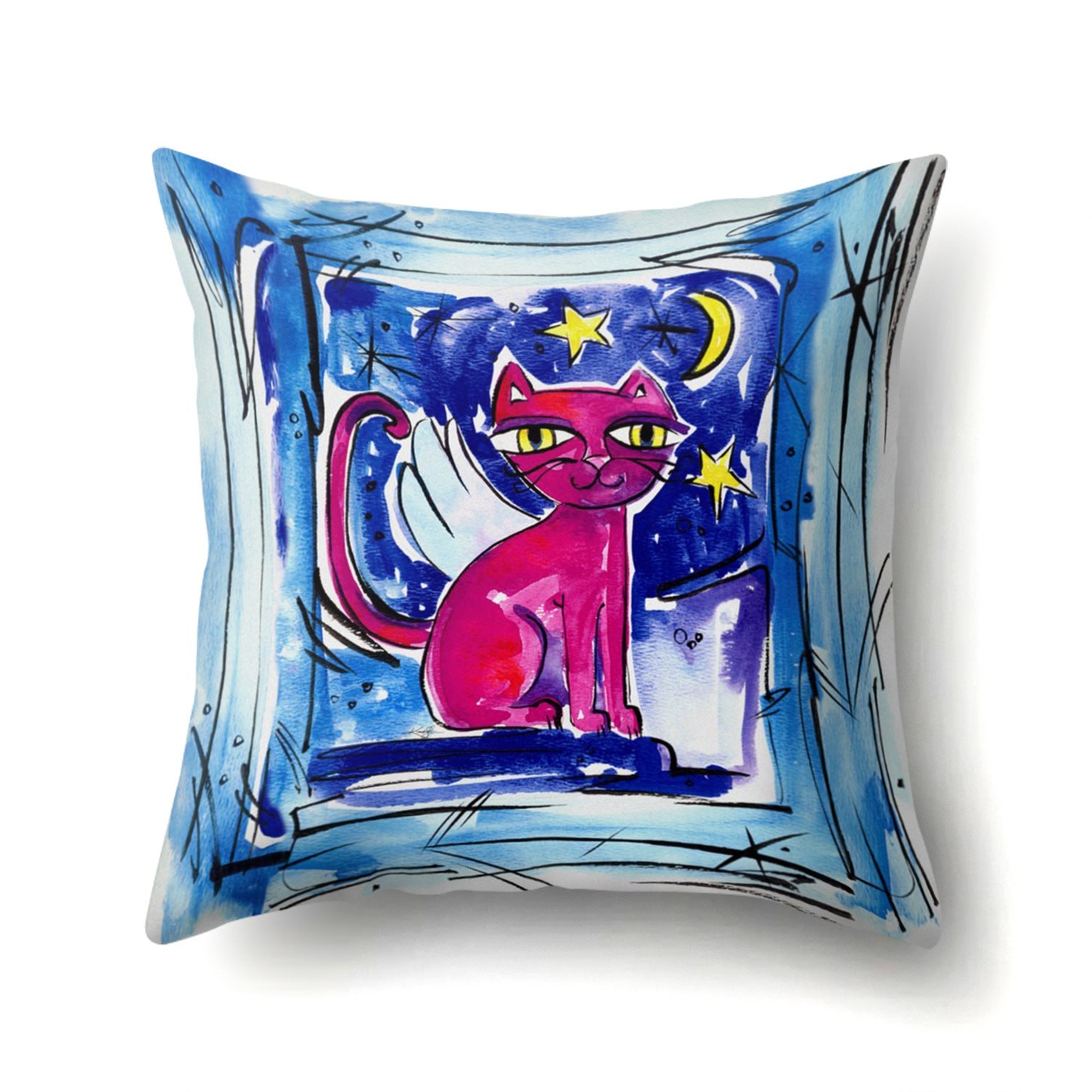 KTX-550931 Soft Polyester Velvet Pillowcase Cover - 45x45 cm