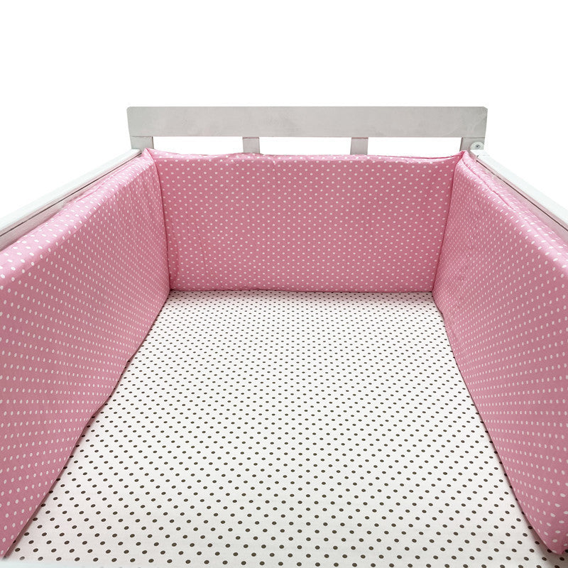 KTX-551059 Baby Four Seasons Pure Cotton Bed Fence, Anti-Fall Design, Safe and Comfortable 200x30 cm