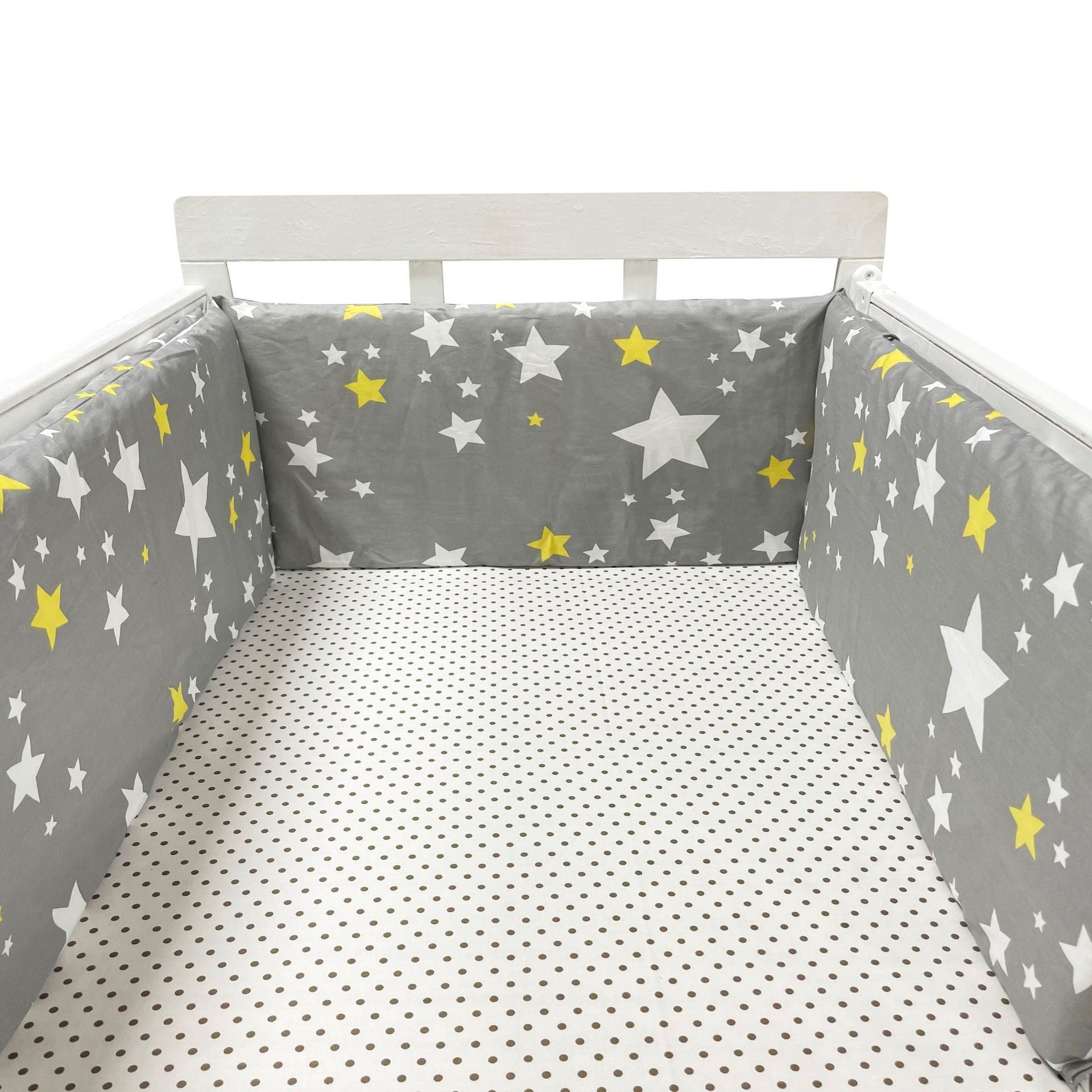 KTX-551059 Baby Four Seasons Pure Cotton Bed Fence, Anti-Fall Design, Safe and Comfortable 200x30 cm
