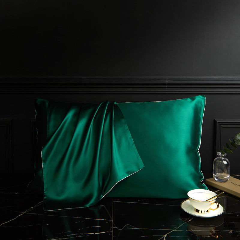 KTX-551571 Pure Silk and Lyocell Pillow Case - Soft and Comfortable Sleep Support 48x74CM