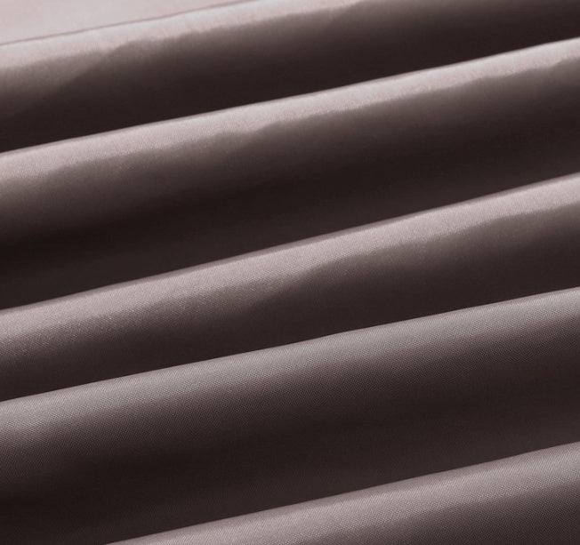 KTX-551955 Waterproof Brown Shower Partition Curtain - Various Sizes Available