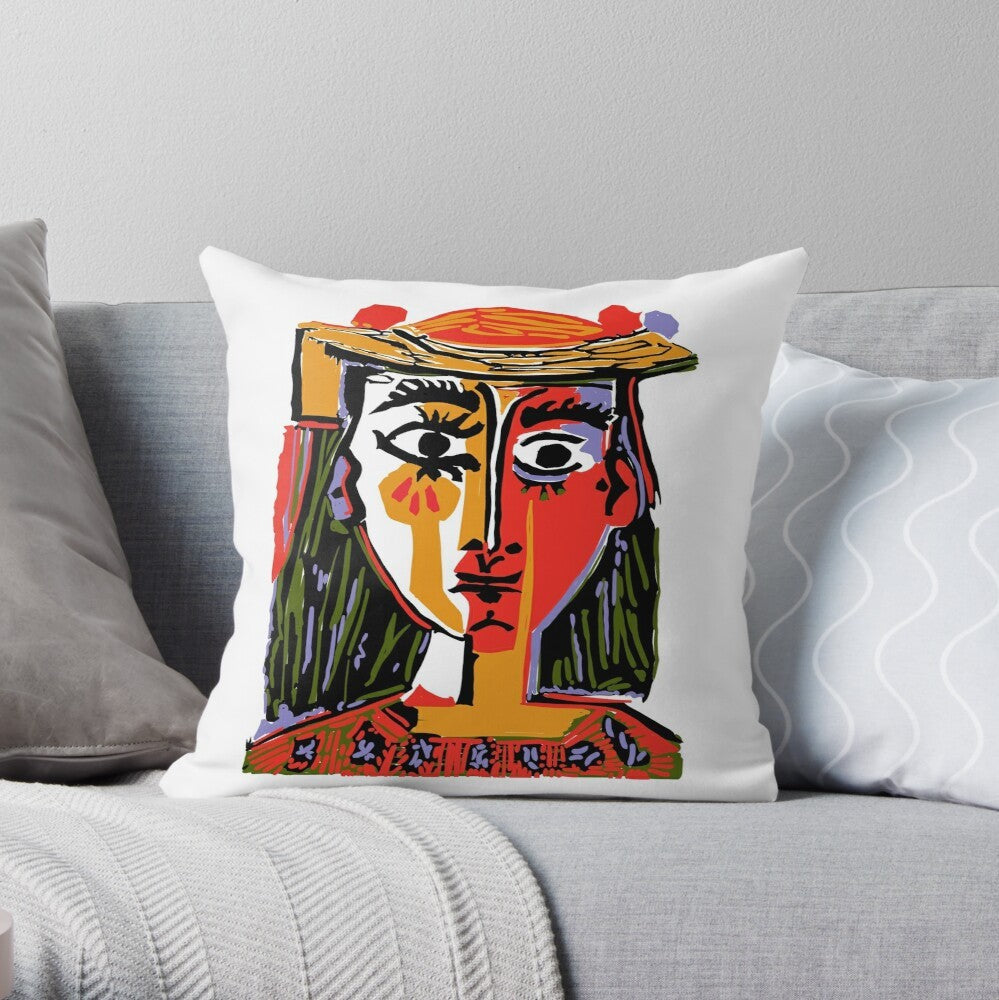 KTX-553875 Modern Minimalist Cotton and Linen Sofa Cushion Cover - 45x45cm Pillowcase