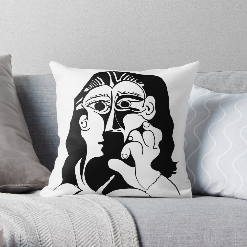 KTX-553875 Modern Minimalist Cotton and Linen Sofa Cushion Cover - 45x45cm Pillowcase