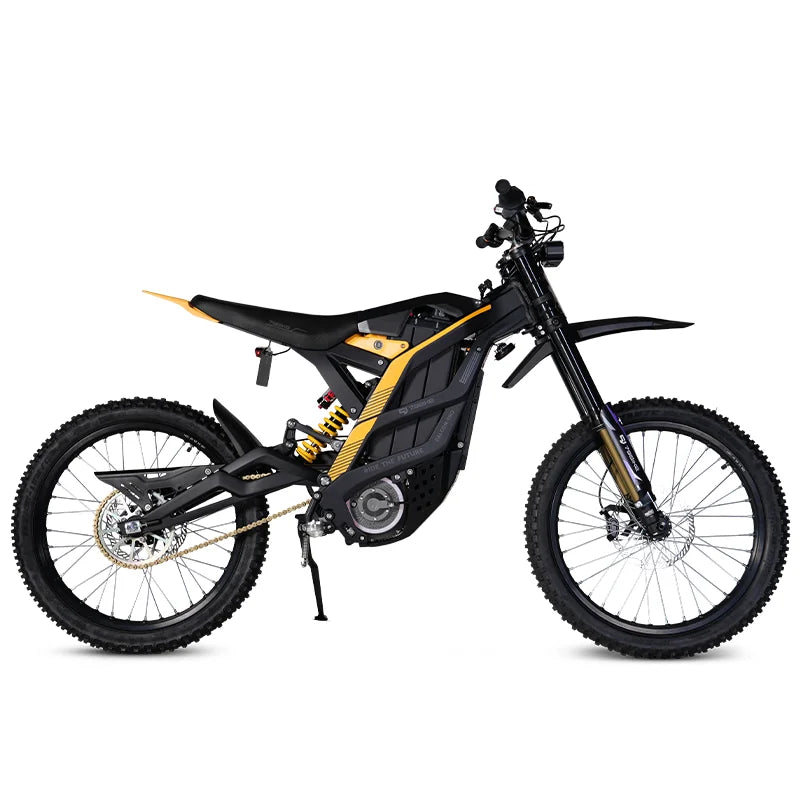KTX-558547 Electric Off-Road Dirt Bike, 72V 10kW Power, 85 km/h Top Speed, Full Suspension, 120 km Range
