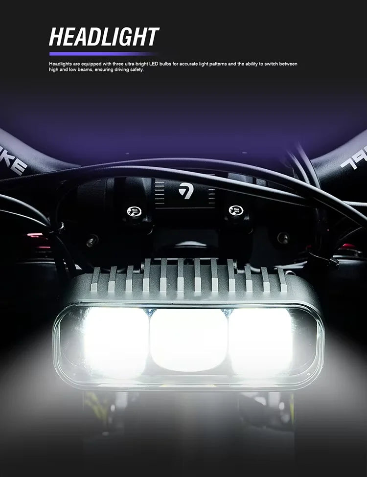 KTX-558547 Electric Off-Road Dirt Bike, 72V 10kW Power, 85 km/h Top Speed, Full Suspension, 120 km Range