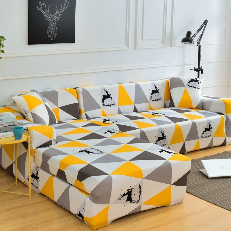 KTX-559059 All-Inclusive Elastic Fabric Sofa Cover in Modern Designs for Living Spaces