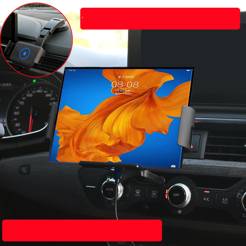 KTX-560211 Clip-On Wireless Car Charger Bracket for Universal Smartphones and Tablets