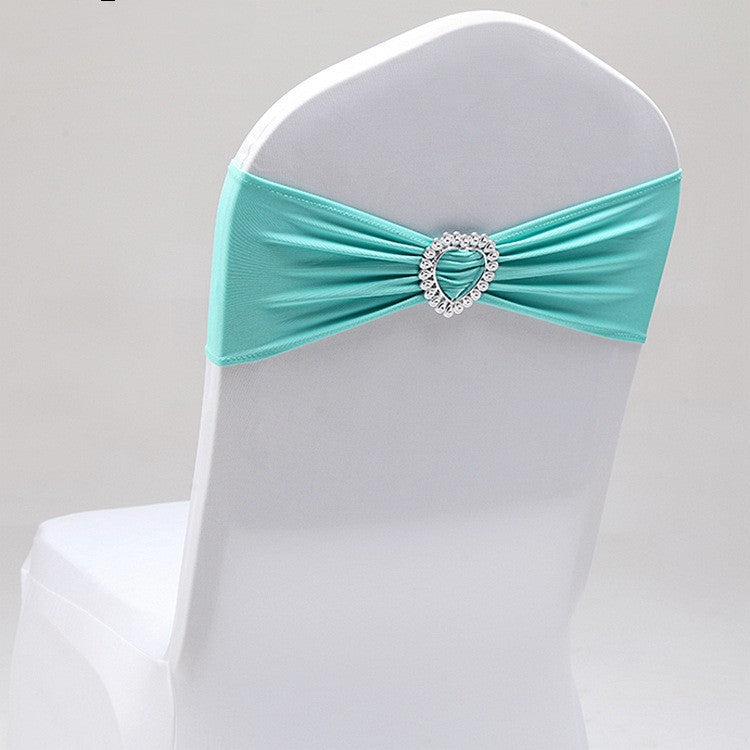 KTX-560211 Heart-Shaped Elastic Chair Cover with Clip for Backrest 36-48cm