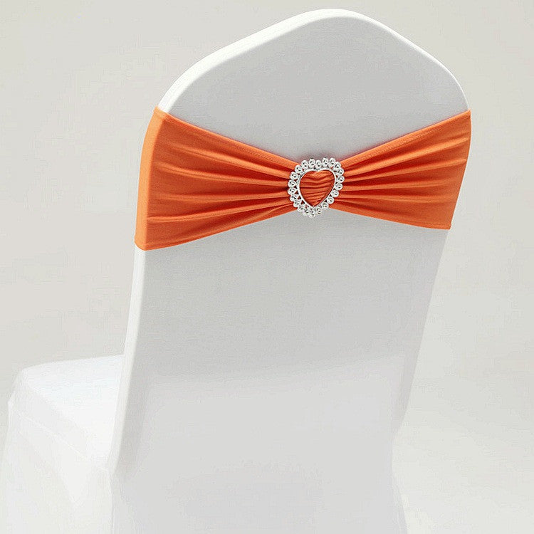 KTX-560211 Heart-Shaped Elastic Chair Cover with Clip for Backrest 36-48cm