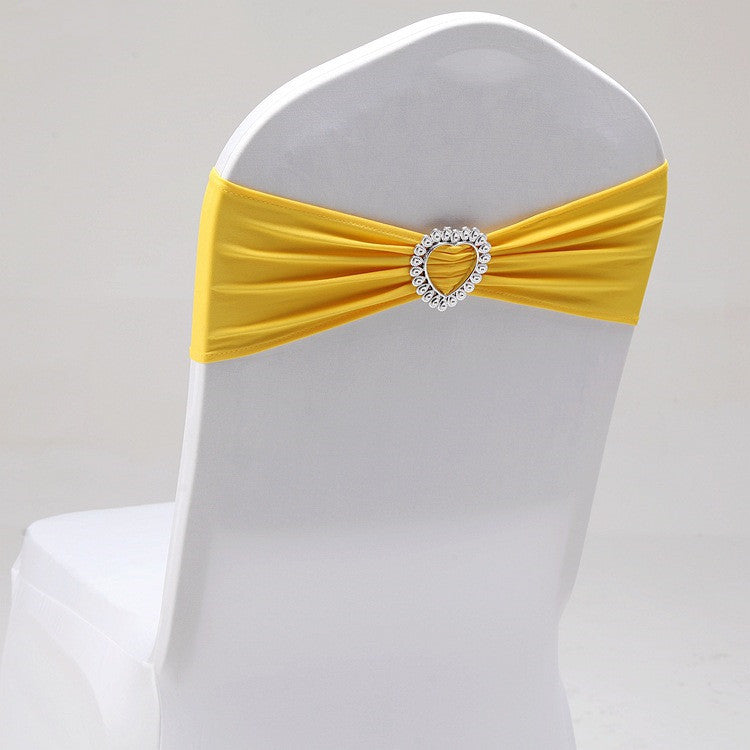 KTX-560211 Heart-Shaped Elastic Chair Cover with Clip for Backrest 36-48cm