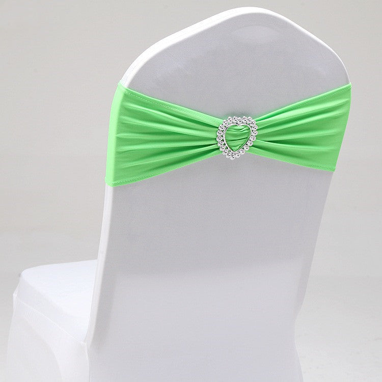 KTX-560211 Heart-Shaped Elastic Chair Cover with Clip for Backrest 36-48cm