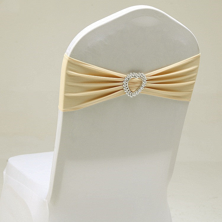 KTX-560211 Heart-Shaped Elastic Chair Cover with Clip for Backrest 36-48cm