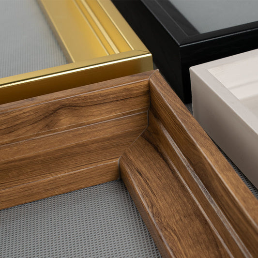 KTX-561235 Decorative Rectangle Resin Frame for Oil Paintings – Various Outer Frame Color Options Available