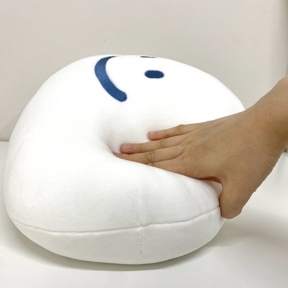 KTX-562771 Soft Cloud Pillow Cushion - White Plush Cushion in Fashion Casual Style, 40x33x15cm