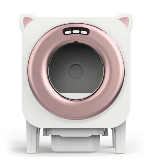 KTX-564051 Smart Automatic Self-Cleaning Cat Litter Box with Health Monitoring and Large Capacity for Multiple Cats
