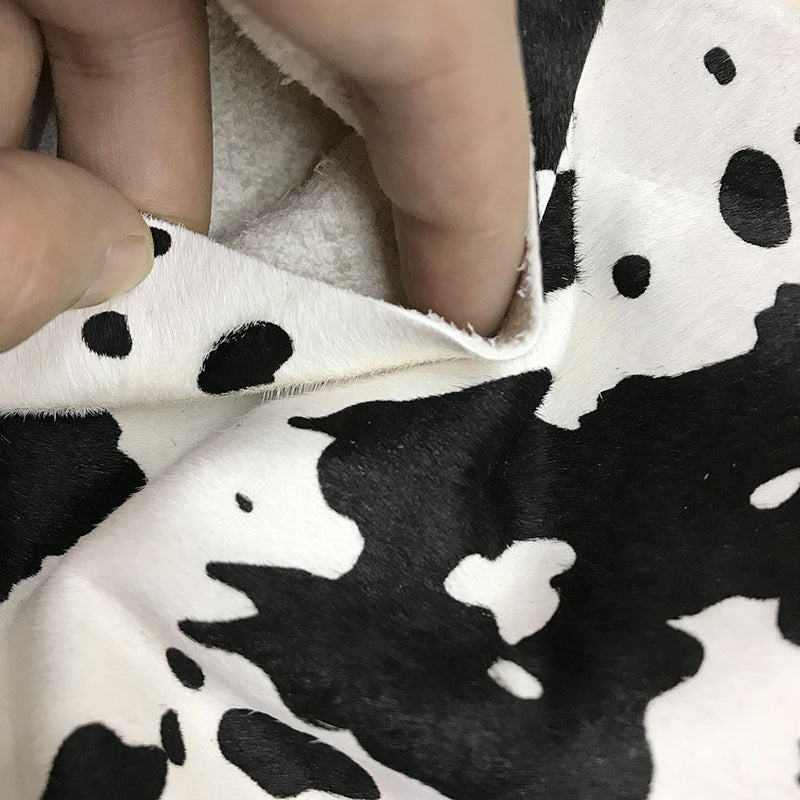 KTX-564179 Genuine Horse Leather Thickened Cow Fabric Luggage - Yellow Horsehair, 5 Square Feet