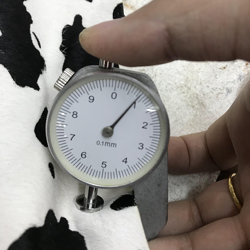 KTX-564179 Genuine Horse Leather Thickened Cow Fabric Luggage - Yellow Horsehair, 5 Square Feet