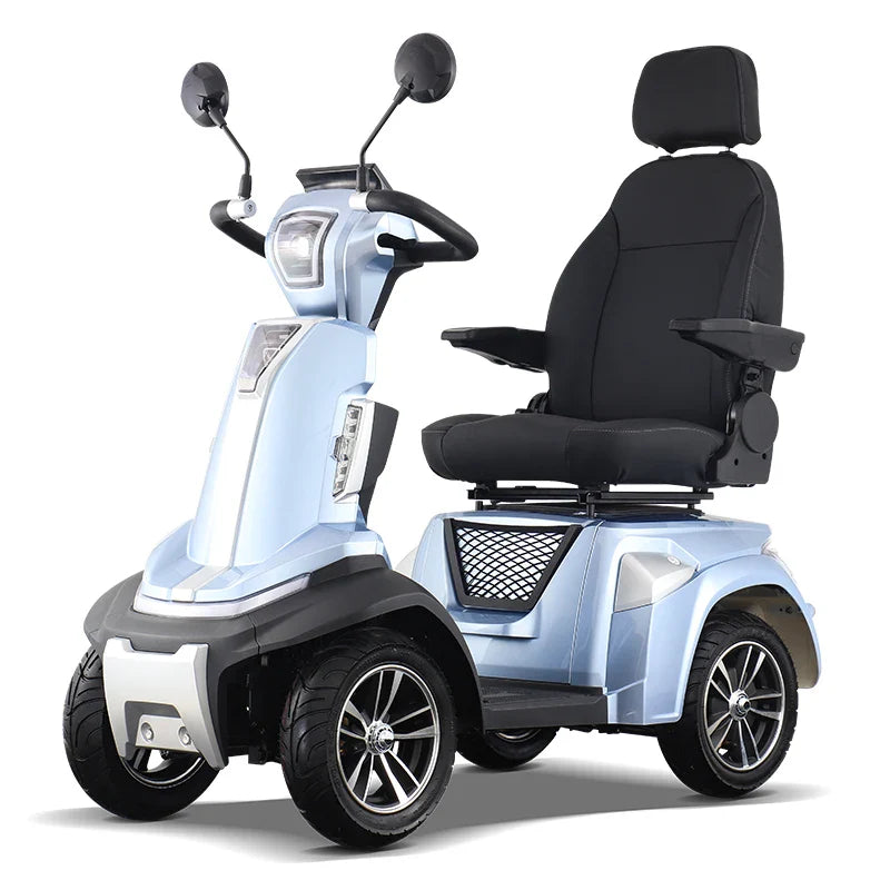 KTX-564627 VIGOROUS SPRITE III 4-Wheel Electric Mobility Scooter for Adults with Comfortable Seat and Heavy Duty Design