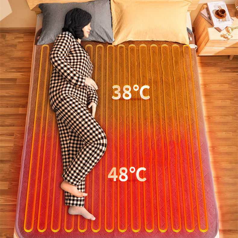 KTX-564755 Temperature Regulating Electric Blanket with Dual Functionality and Non-Slip Design