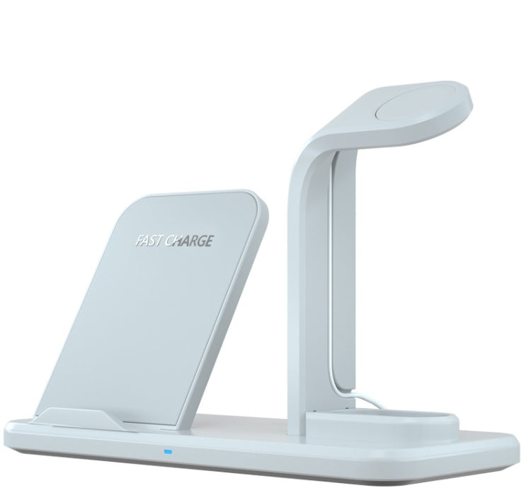 KTX-564819 Wireless Charging Stand with USB and Headphone Output, 10W Max Output, Compatible with Various Smartphones