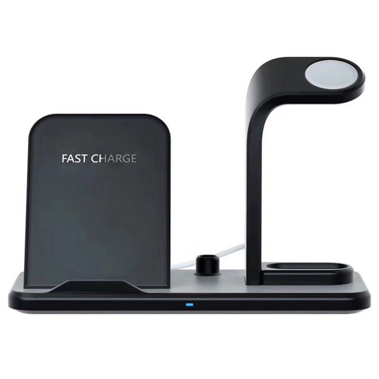 KTX-564819 Wireless Charging Stand with USB and Headphone Output, 10W Max Output, Compatible with Various Smartphones