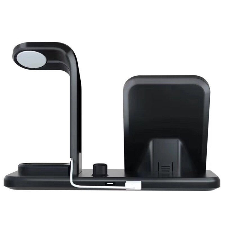 KTX-564819 Wireless Charging Stand with USB and Headphone Output, 10W Max Output, Compatible with Various Smartphones