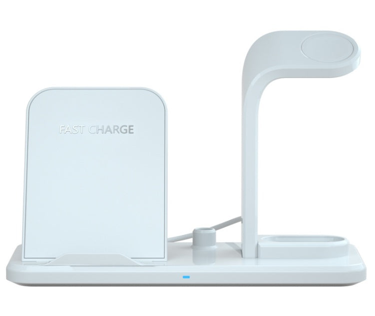 KTX-564819 Wireless Charging Stand with USB and Headphone Output, 10W Max Output, Compatible with Various Smartphones