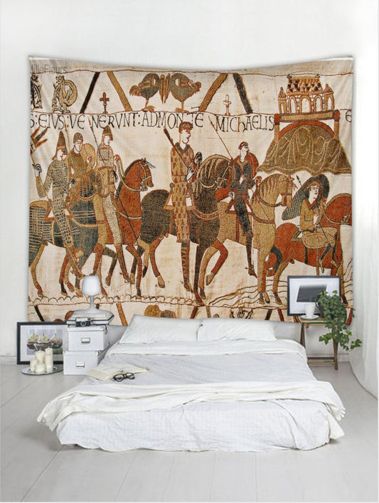 KTX-565459 Bayeux Tapestry Wall Art - Available in 150x100cm, 150x130cm, and 150x230cm Sizes