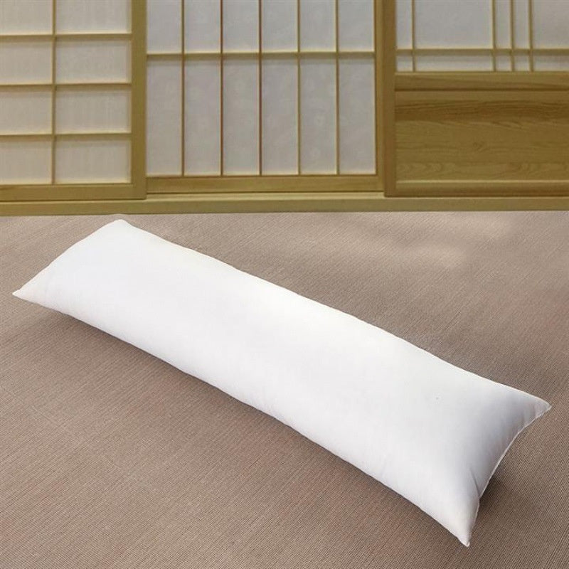 KTX-565715 7D Soft Cotton Filling Pillow - Modern Simplicity Solid Color Cushion in White