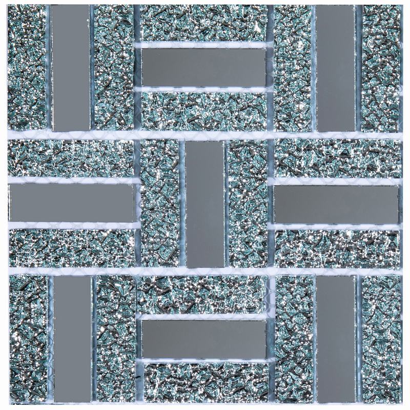 KTX-566611 Self-Adhesive PVC Mosaic Tile Stickers - Waterproof & Non-Slip Wall and Floor Decor, 10x10cm / 15x15cm, Eco-Friendly