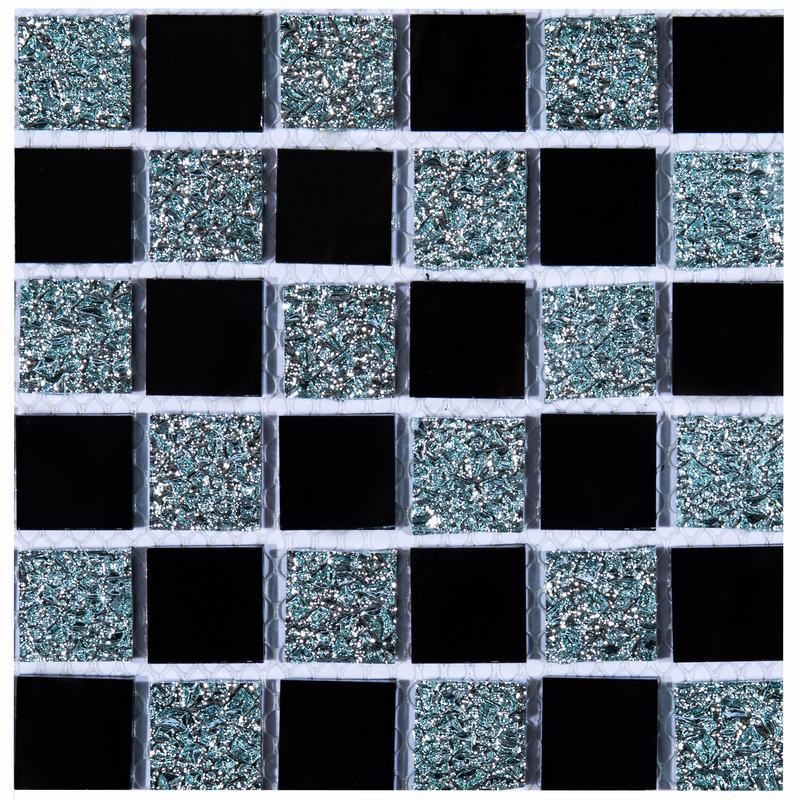 KTX-566611 Self-Adhesive PVC Mosaic Tile Stickers - Waterproof & Non-Slip Wall and Floor Decor, 10x10cm / 15x15cm, Eco-Friendly