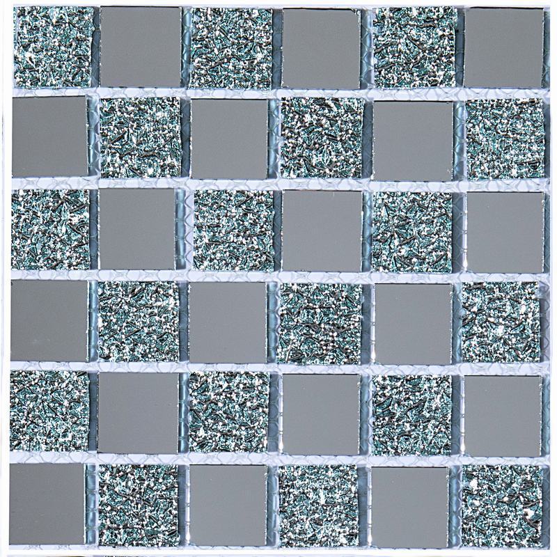 KTX-566611 Self-Adhesive PVC Mosaic Tile Stickers - Waterproof & Non-Slip Wall and Floor Decor, 10x10cm / 15x15cm, Eco-Friendly