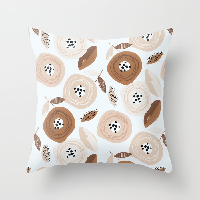 KTX-566739 Geometric Pattern Peach Skin Pillowcase – Nordic Style 45x45cm