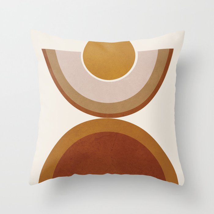KTX-566739 Geometric Pattern Peach Skin Pillowcase – Nordic Style 45x45cm