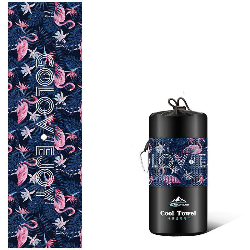 KTX-568787 Superfine Fiber Sports Sweat Towel - 100x30cm, Lightweight and Quick Drying, Unisex, 10 Colors Available