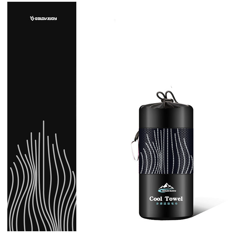 KTX-568787 Superfine Fiber Sports Sweat Towel - 100x30cm, Lightweight and Quick Drying, Unisex, 10 Colors Available