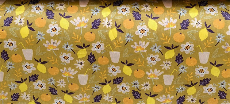 KTX-570195 Cartoon Panda and Tiger 100% Cotton Twill Fabric - 160cm Wide