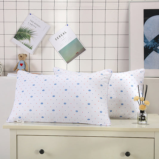 KTX-570195 Feather Velvet Health Pillow - Superior Medicine Pillow with Polyester Core Height 15.1-20cm
