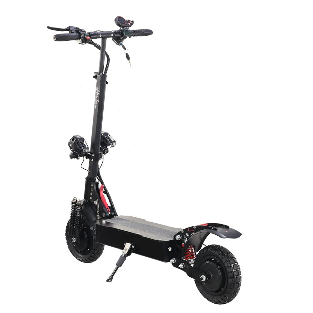 KTX-571539 High-Power Electric Scooter with 2400W Motor, 52V Battery, 50 Km/h Max Speed, 10-Inch Tires, Foldable Design, 150kg Load Capacity