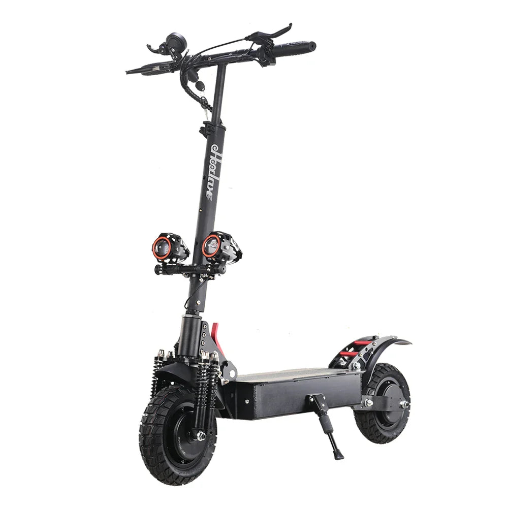 KTX-571539 High-Power Electric Scooter with 2400W Motor, 52V Battery, 50 Km/h Max Speed, 10-Inch Tires, Foldable Design, 150kg Load Capacity