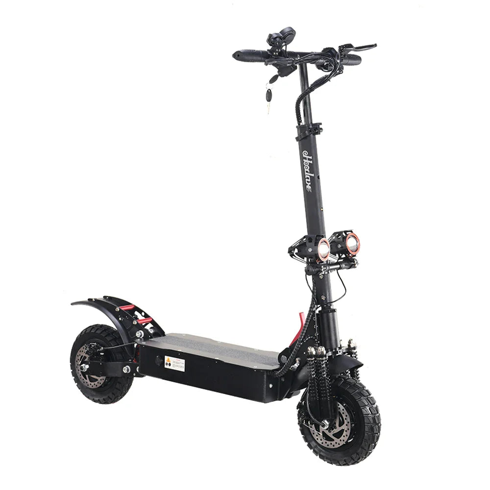 KTX-571539 High-Power Electric Scooter with 2400W Motor, 52V Battery, 50 Km/h Max Speed, 10-Inch Tires, Foldable Design, 150kg Load Capacity