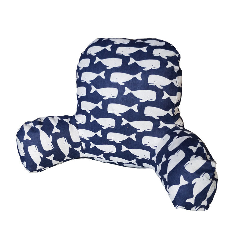 KTX-577427 Ergonomic Lumbar Support Travel Pillow for Car, Office, and Home Use