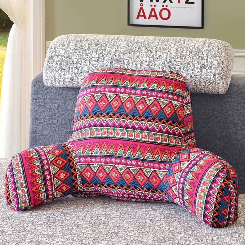 KTX-577427 Ergonomic Lumbar Support Travel Pillow for Car, Office, and Home Use