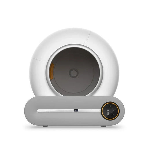 KTX-577555 Large Capacity Smart Cat Litter Box with Automatic Cleaning and Odor Control, 65L Easy-Clean Design