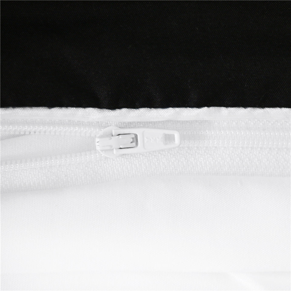 KTX-578579 Geometric Pattern Skull Quilt Cover Set in Multiple Sizes - Twin to King Options