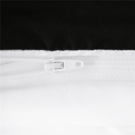 KTX-578579 Geometric Pattern Skull Quilt Cover Set in Multiple Sizes - Twin to King Options