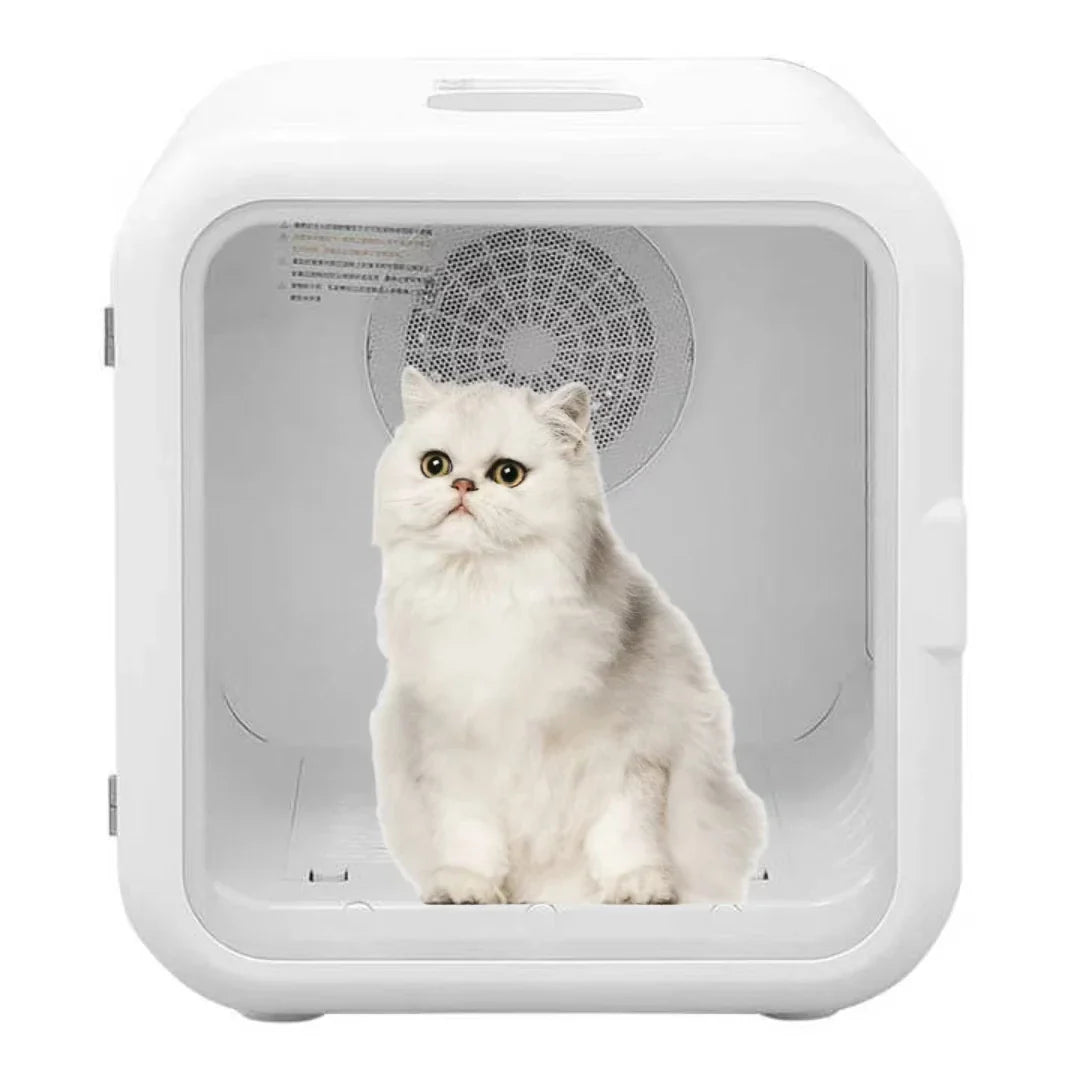 KTX-579667 Smart Pet Hair Drying Box with Low Noise Air Blower for Dogs and Cats, 1000W, Eco-Friendly Design