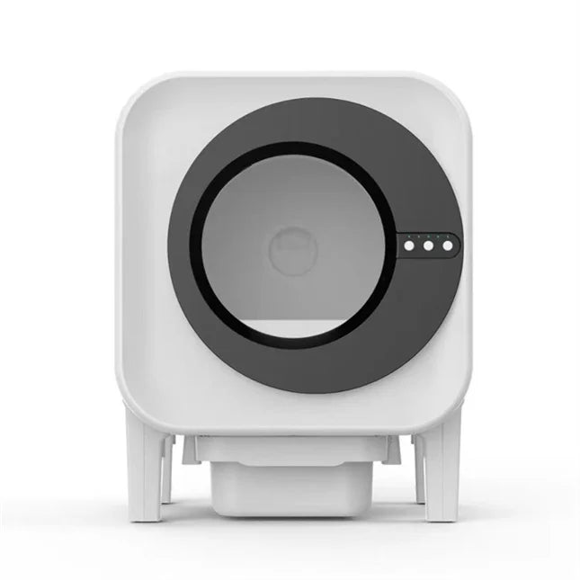 KTX-579859 Automatic Self-Cleaning Cat Litter Box with Air Purifier and Spacious Enclosed Design